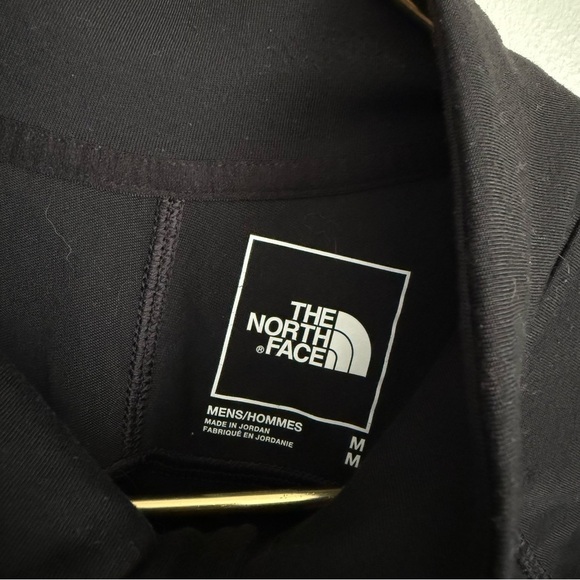 The North Face men’s essential 1/4 zip longsleeve layer black size medium - Picture 4 of 9